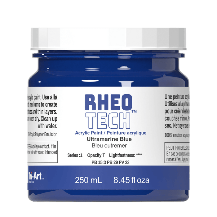 Rheotech Acrylic Ultramarine Blue 250ml S1