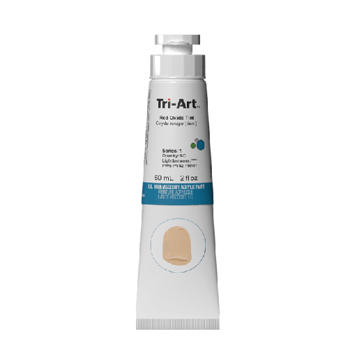 [626309018371] Tri-Art High Viscosity Acrylic Red Oxide Tint 60ml S1