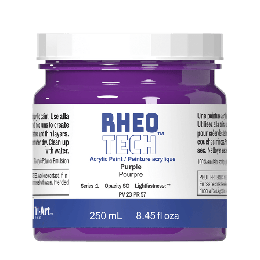 [626309002813] Rheotech Acrylic Purple 250ml S1